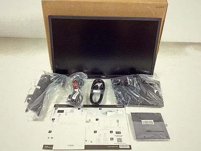 Dell 21.4" F1920 x 1080 FHD VA LCD Monitor - 5ms, 75Hz Speakers (E2225HS)