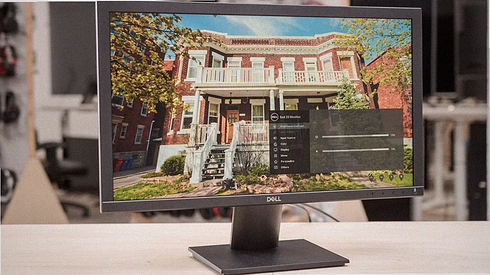 Dell 22in LCD 1920 x 1080 FHD Monitor for Desktop Computer GAMING PC Grade A
