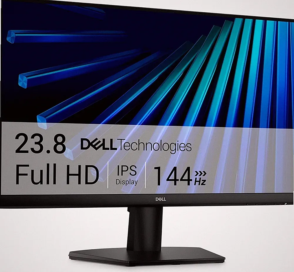 Dell 24 Monitor - SE2426H - 23.8-inch FHD (1920x1080) 144Hz 1ms Display, in-Plan