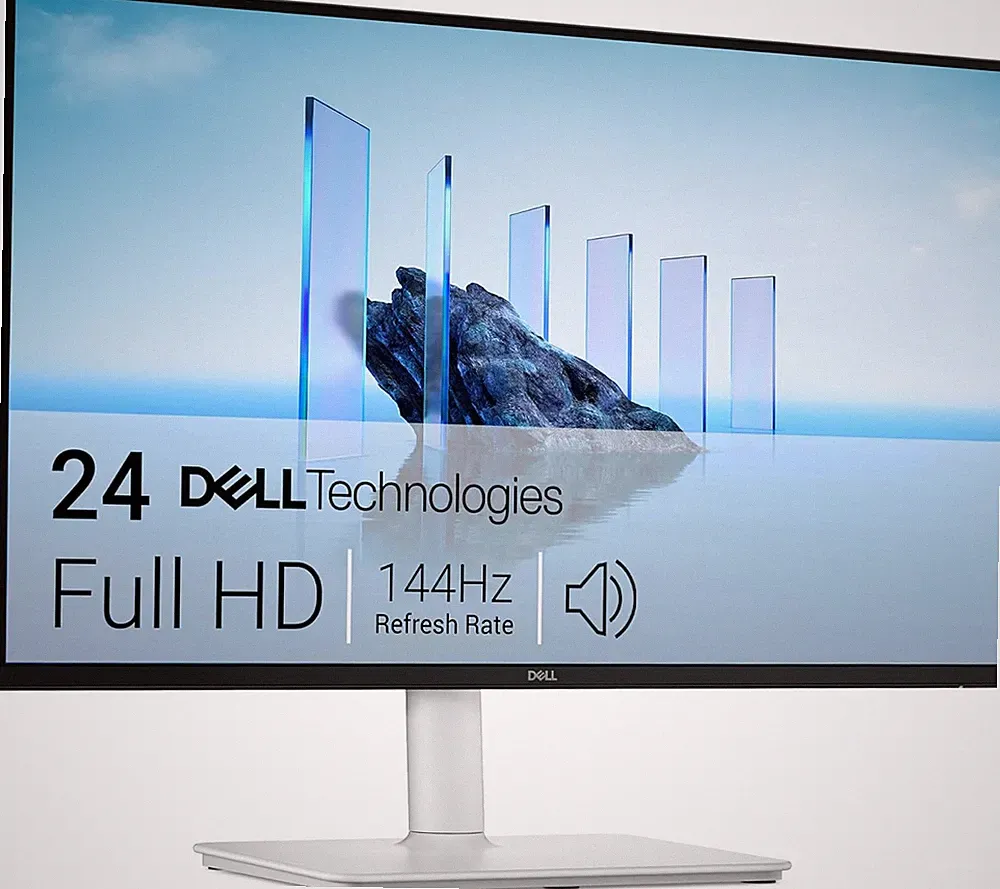 Dell 24 Plus 23.8" FHD 144Hz 1ms Monitor S2425HSM Speakers Height Adjust
