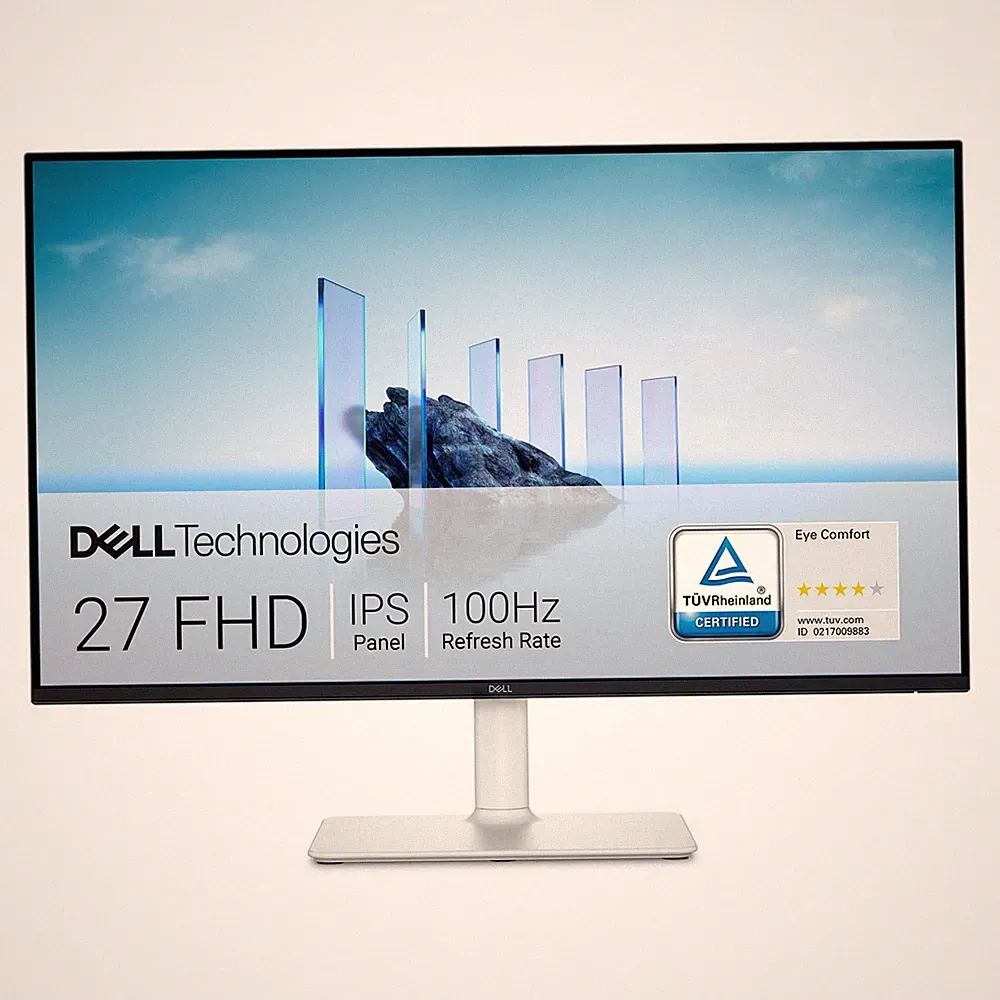 Dell 27" FHD 100Hz IPS Anti-glare Monitor White S2725HS