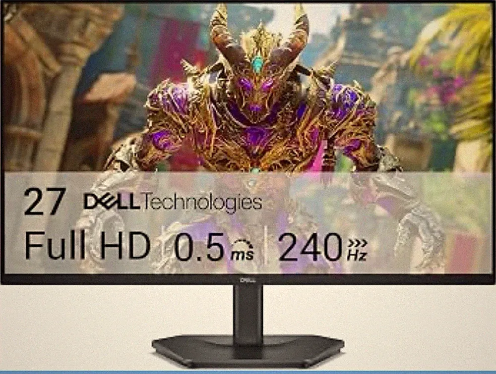 Dell 27 in FHD IPS Gaming Monitor 240Hz 0.5ms AMD FreeSync Premium