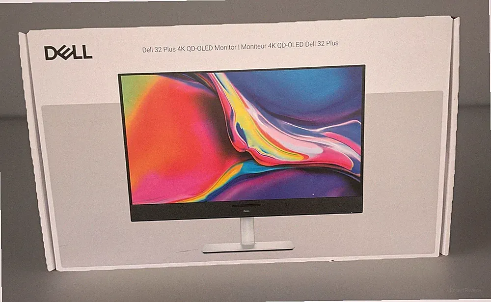 Dell 31.6" Plus 4K QD-OLED 3840 x 2160 120Hz 0.03ms Ash White Monitor S3225QC