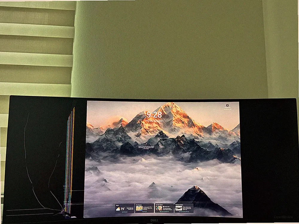 Dell 34 Inch Curved Gaming Monitor - S3422DWG For Parts