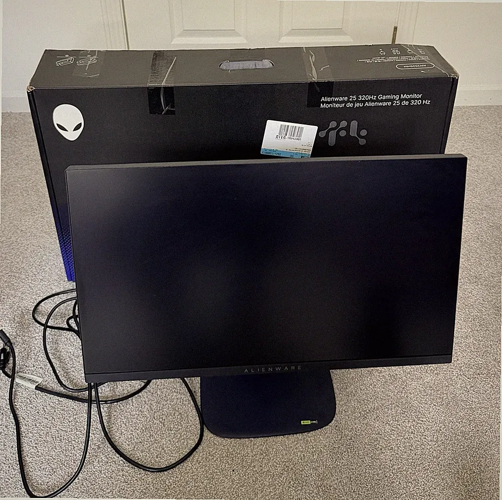 Dell Alienware AW2525HM 24.5” FHD 320Hz 0.5ms Gaming Monitor