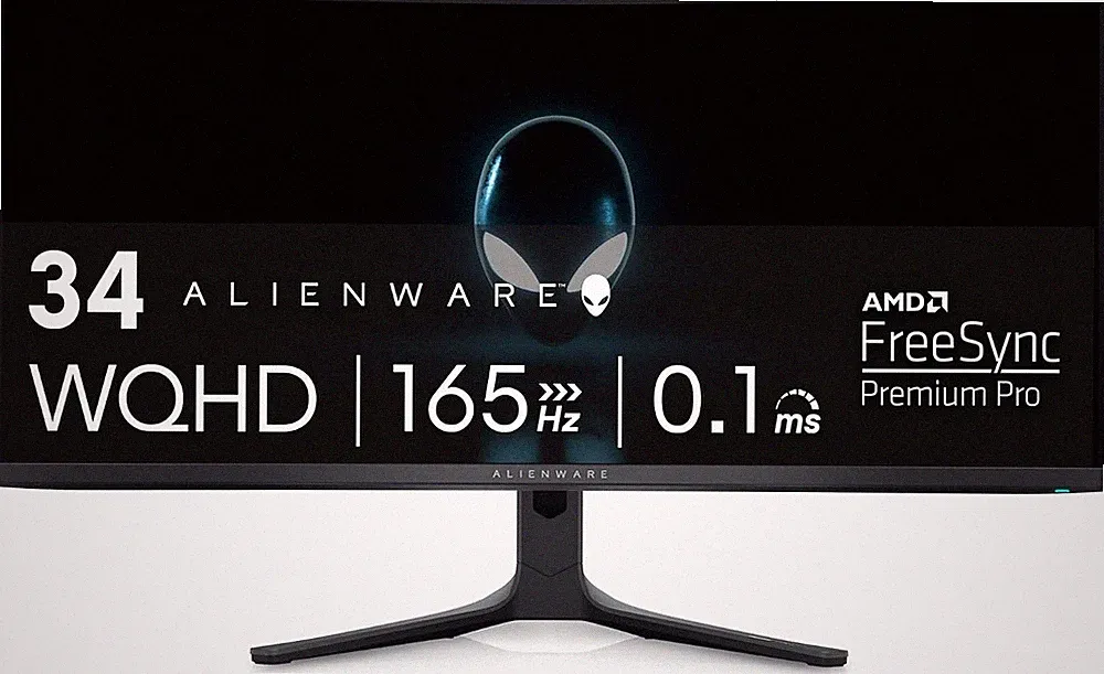 Dell Alienware AW3423DWF 34-inch QD-OLED 165Hz Gaming Monitor