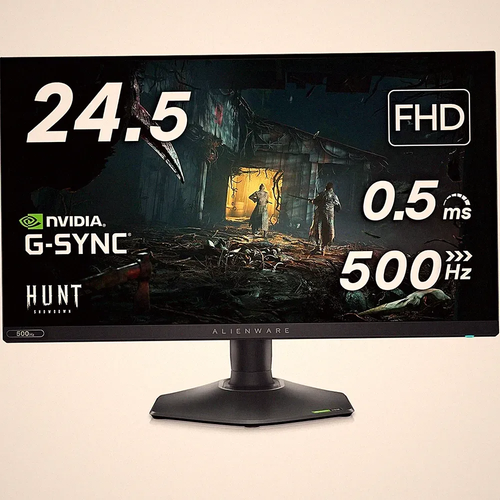 Dell AW2524H Gaming 24.5" Full HD IPS Monitor, Black