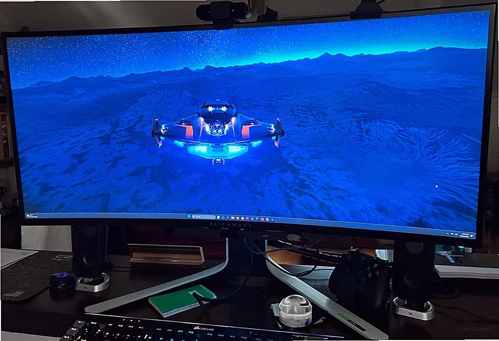 Dell AW3821DW 38 inch IPS Curved Screen Gaming Monitor - White. Original Box!
