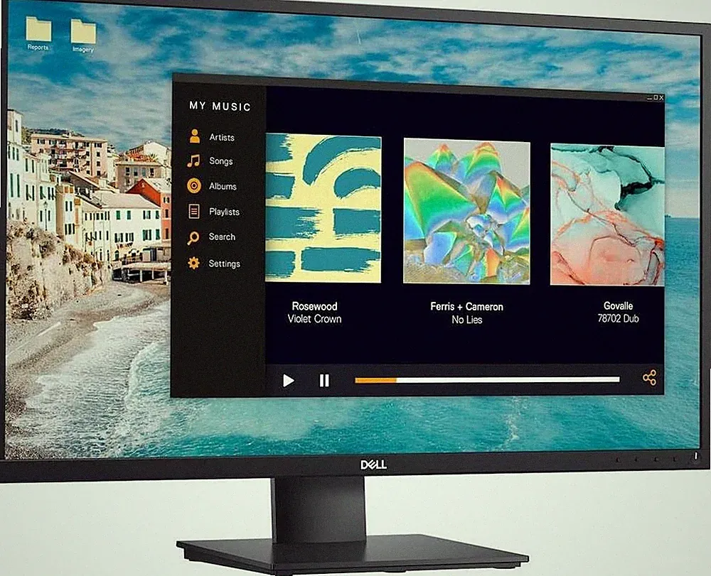 Dell E2720HS 27" LCD Anti-Glare Monitor - 1920 x 1080 Full HD VGA and HDMI
