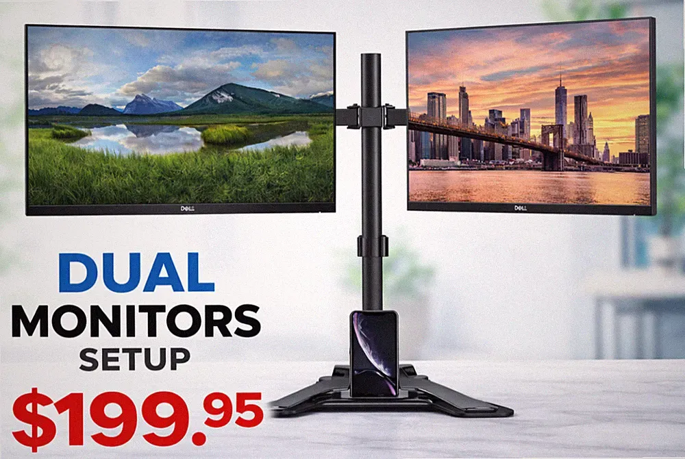 Dell P2219H 22in LCD Monitor Full HD 1920 x 1080 HDMI DP 8 ms 16:9 Widescreen