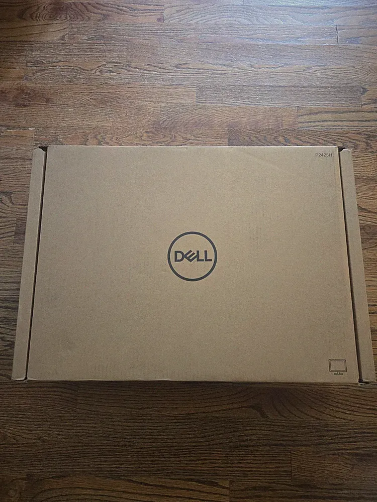 Dell P2425H 24" LED Monitor Silver FHD 1080p HDMI Anti Glare Screen Flicker-Free