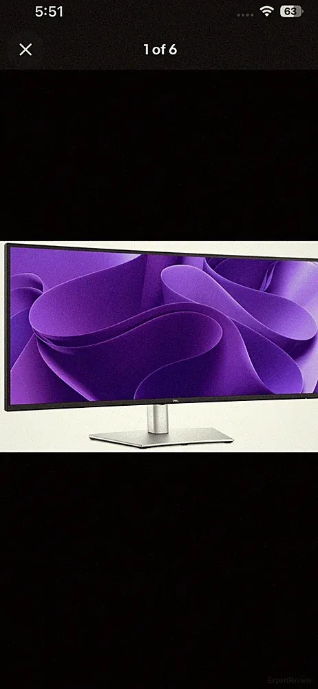 Dell P3424WE 34" Curved LED IPS Monitor - QHD 1440P - USB Type C