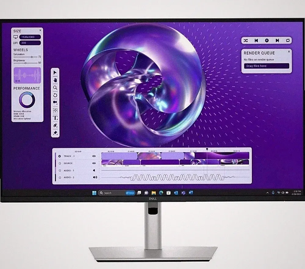 Dell Pro Plus 27" QHD USB-C Hub Monitor P2725DE LED Monitor