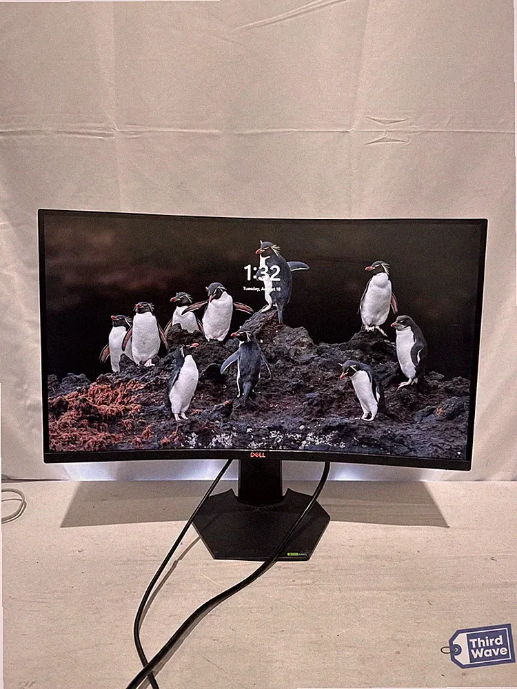 Dell S-Series S2721HGF 27in Curved Gaming Monitor 144Hz 1080p G-Sync Gray