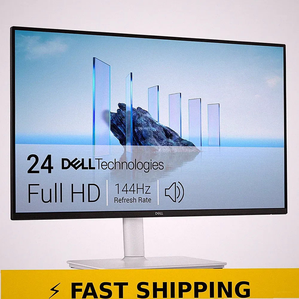 Dell S2425HSM 23.8" FHD 144Hz Monitor - Ash White