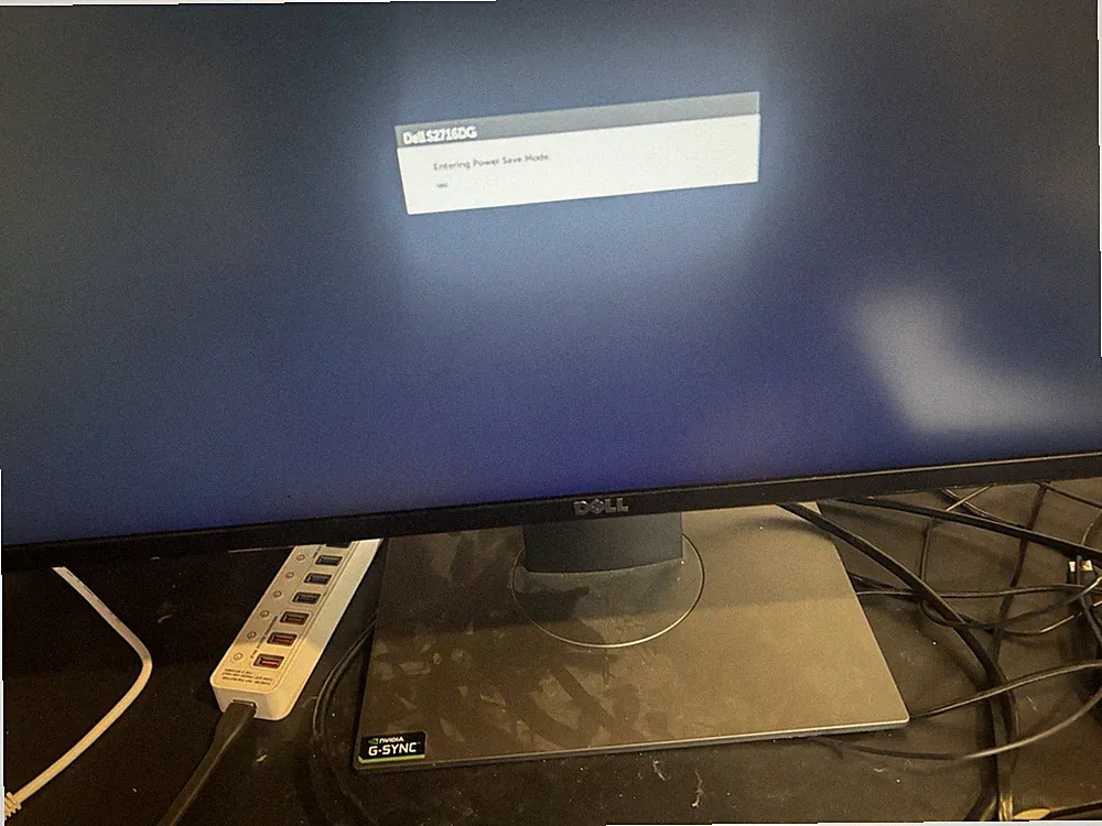 Dell S2716DG 27-inch 1440p G-SYNC Gaming Monitor 144 Hz Mint Condition