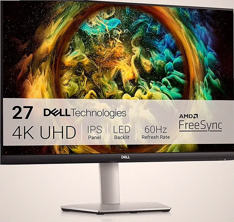 Dell S2721QS 27-inch 4K UHD IPS Monitor HDMI DP AMD FreeSync Factory Sealed