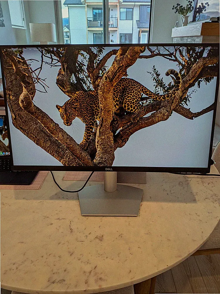 Dell S2722QC 27" 4K UHD LCD 60Hz Monitor USB-C HDMI DisplayPort Silver