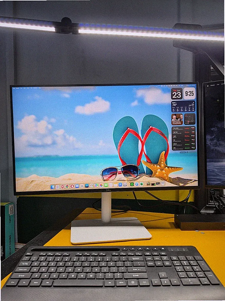 Dell S2725DS 27" QHD 2560x1440 144Hz LCD Monitor HDMI/DP Silver/White