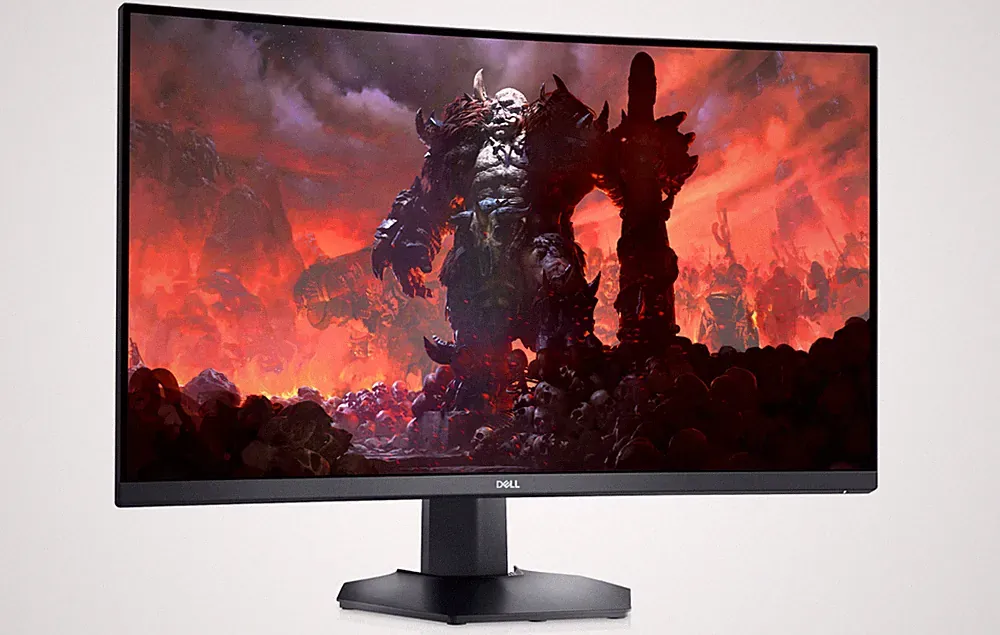 Dell S3222DGM 31.5" Curved Gaming Monitor QHD 2560x1440 1440p 165Hz 1ms AMD Free