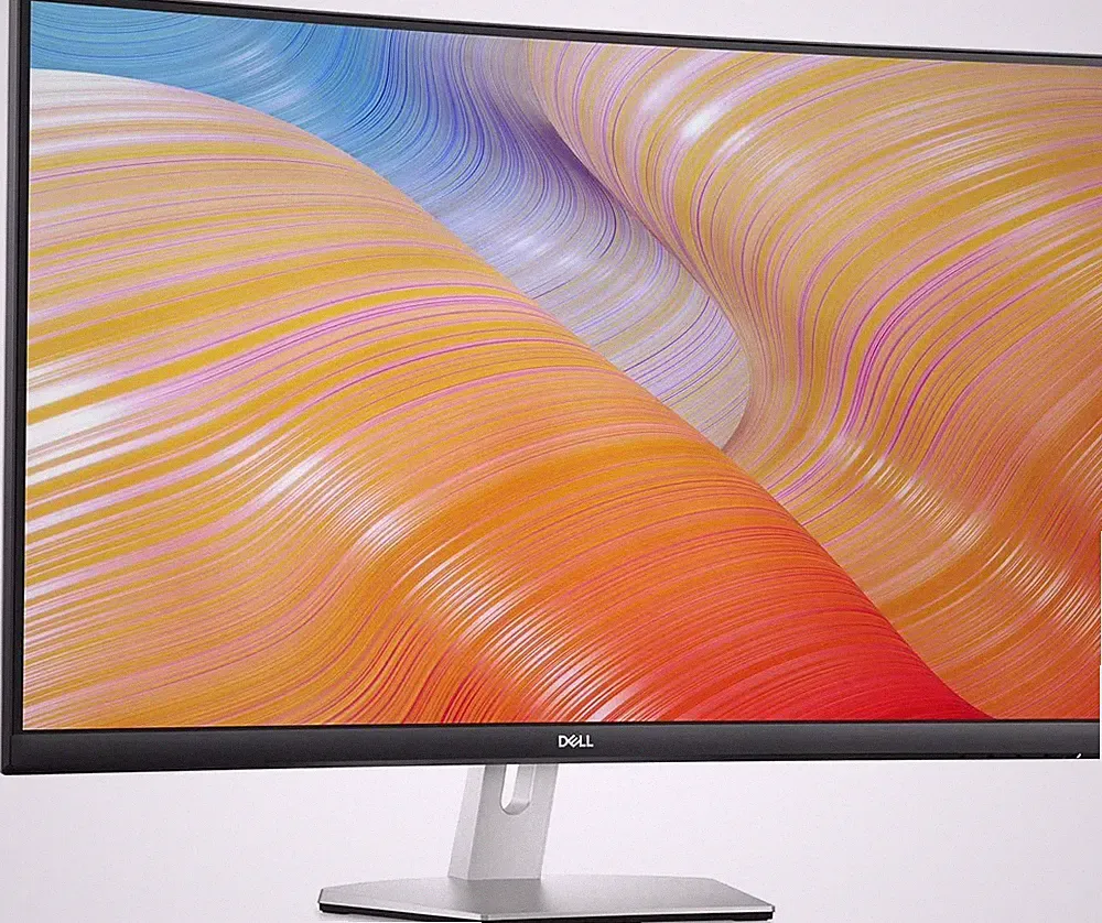 Dell S3222HN 31.5-inch FHD Curved Monitor 1920x1080 75Hz 4ms Silver