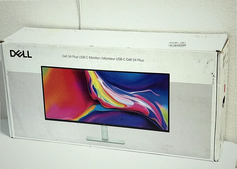 DELL S3425DW 34 Inch Plus Curved USB-C WQHD Monitor - Excellent Condition
