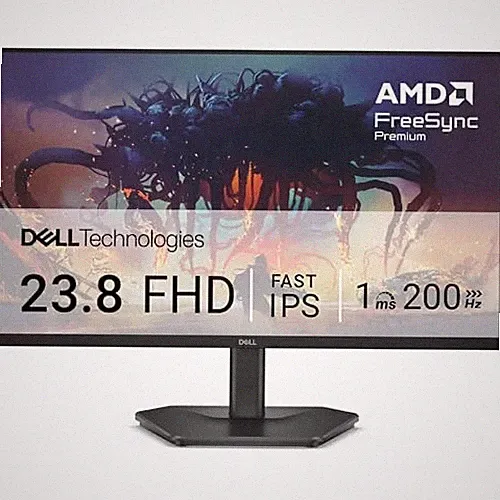 Dell SE2425HG 23.8-inch Gaming Monitor with 3-Year Warranty FHD Fast IPS
