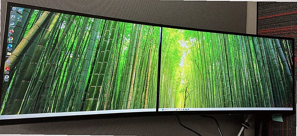 Dell U4919DW 49 inch UltraSharp LCD Monitor (internal crack inside the glass)