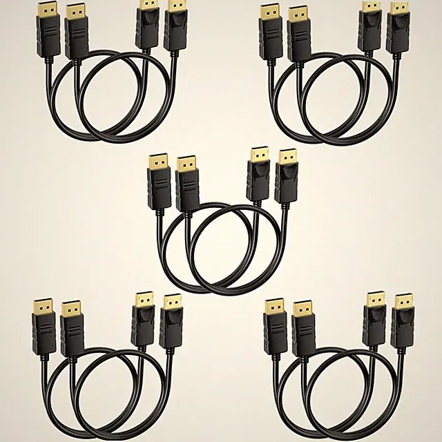DisplayPort Cable 3FT Gold-Plated, Supports 4K-60Hz, 2K-165Hz - Gaming