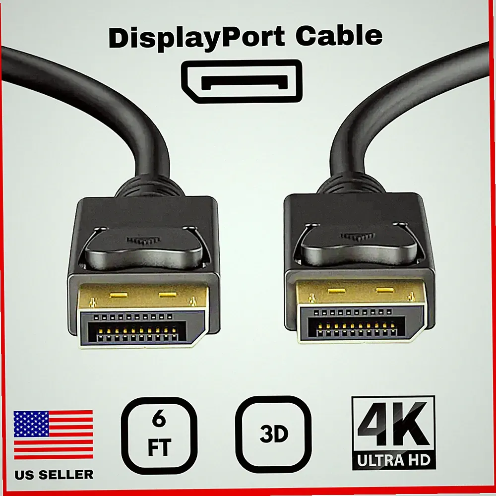 DisplayPort cable for gaming monitor