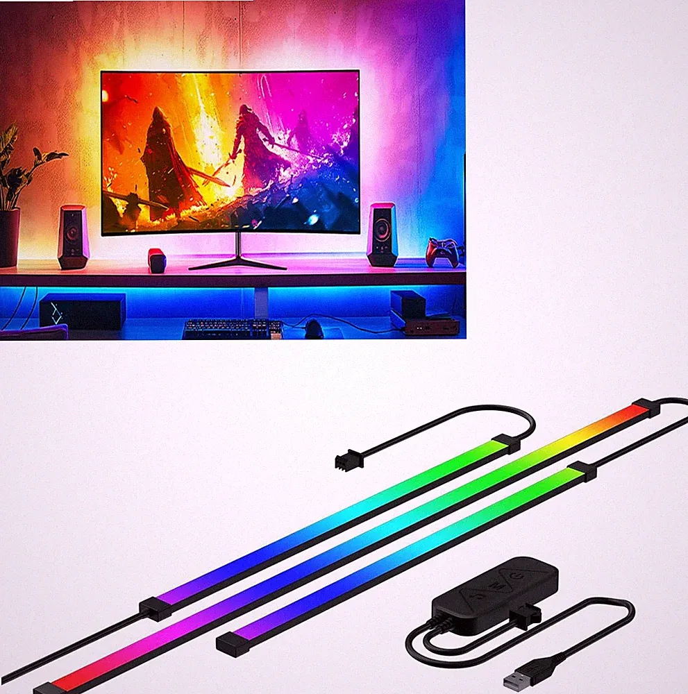 DS Gaming Monitor Light Backlight with Screen Color sync Effect for 27-34inch...