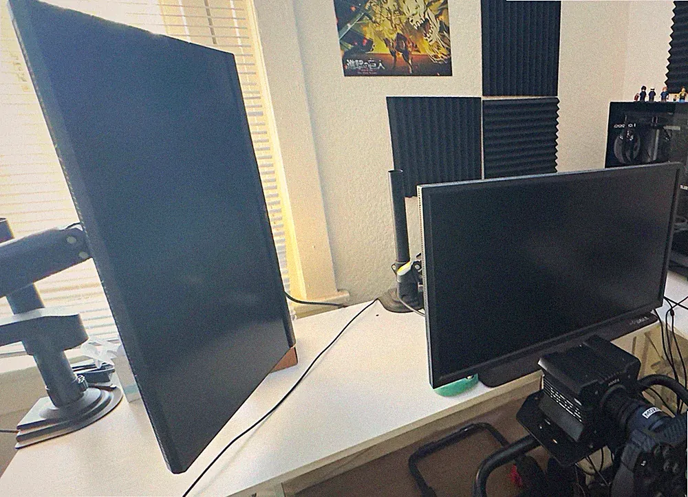 Dual Gaming Monitors | BenQ 240Hz 1920x1080 | Asus 165Hz 1920x1080