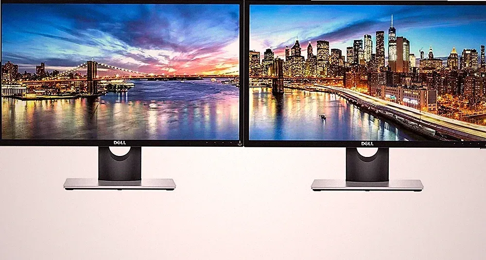 Dual HP DELL Monitor 22" 23" 24" FHD LED LCD 1080P HDMI GAMING OFFICE GRADE A