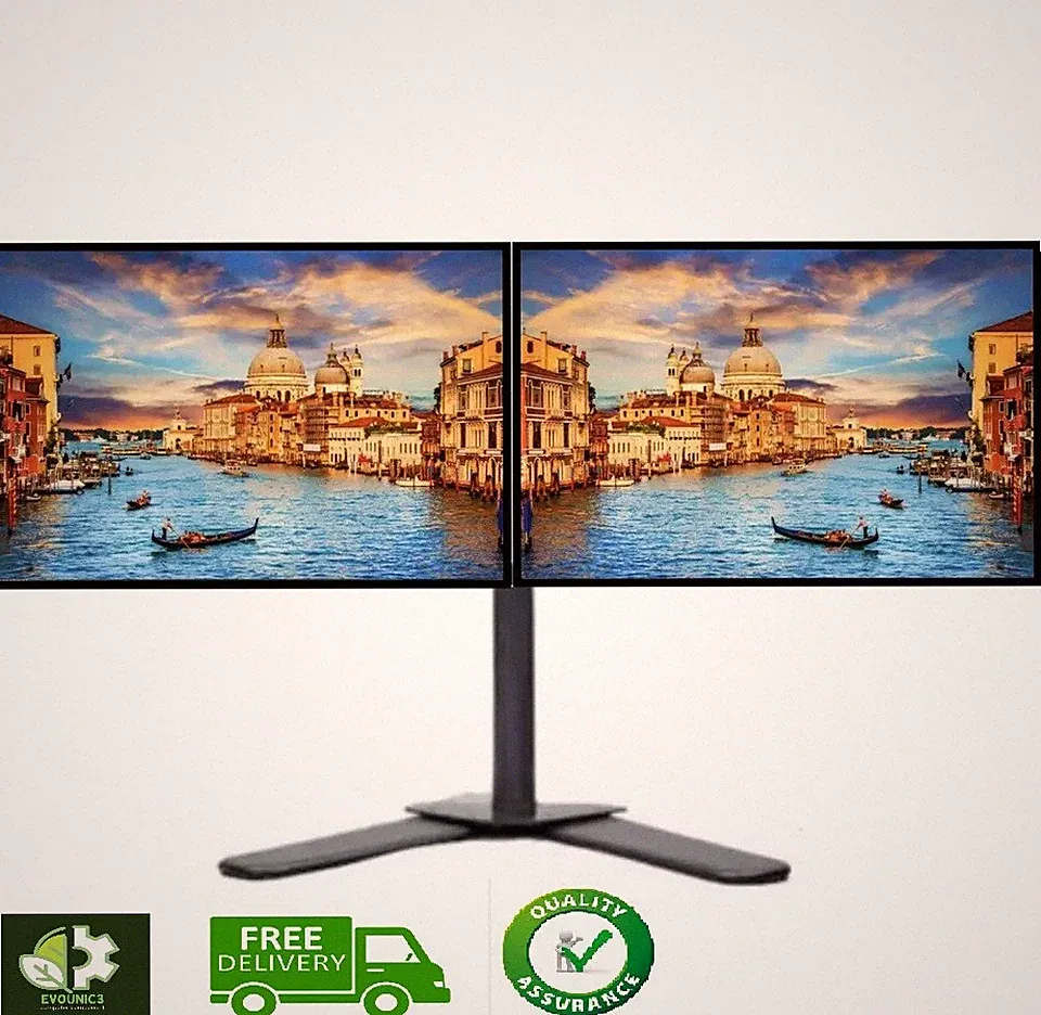 Dual Large Major Brands Widescreen Monitor w/Cable 19" 22" 23" 24" 27" FHD LCD