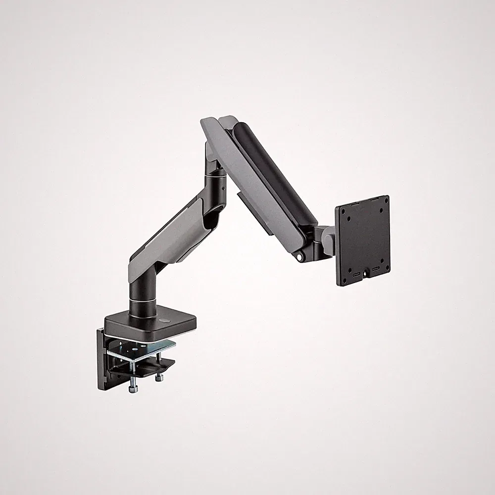 E19 Heavy-Duty Ultrawide Monitor Arm – Adjustable Steel Desk Mount for 17’’-4...