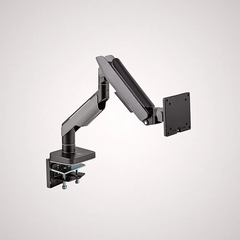 E19 Heavy-Duty Ultrawide Monitor Arm – Adjustable Steel Desk Mount for 17’’-4...