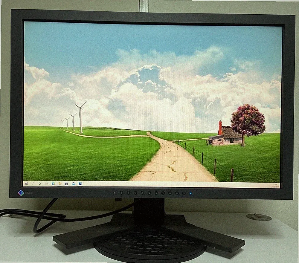 Eizo ColorEdge CG241W 24" Widescreen LCD Display Monitor working from japan