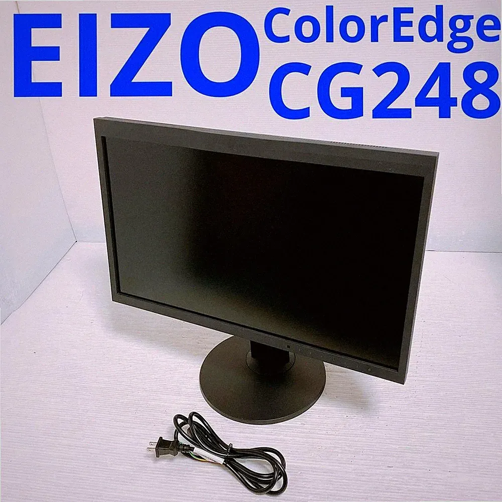 EIZO ColorEdge CG248 4K PC Monitor 24 Inch IPS Non-Glare Used w/power cable JP