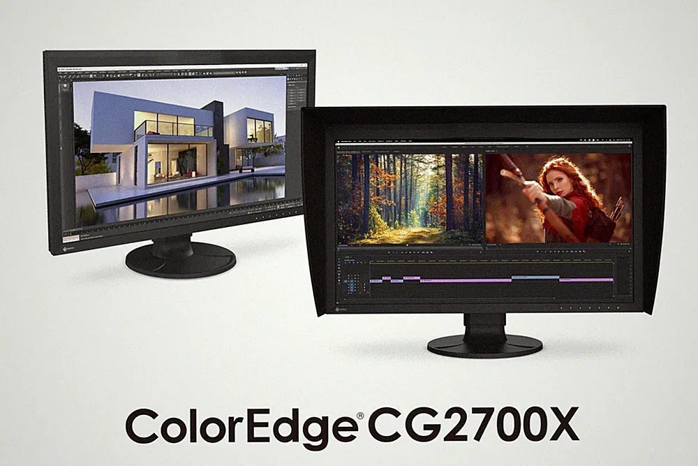 EIZO ColorEdge CG2700X 27 Inch Pro 4K Monitor No Hood
