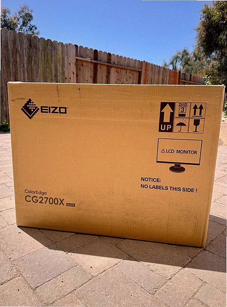 EIZO ColorEdge CG2700X 27 Inch Pro 4K UHD 10-Bit Monitor | LOW HOURS