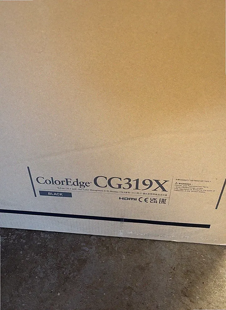 Eizo ColorEdge CG319X 31.1" Professional ColorManagemnt IPS Monitor |5yrWrnty|UK
