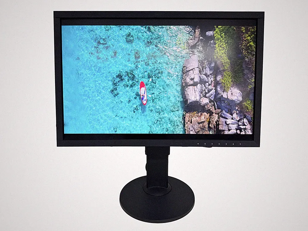 Eizo ColorEdge Monitor 24" CG2420 W/ Original Stand 0FTD2166