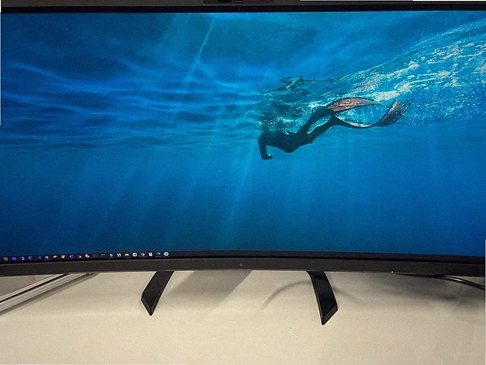 EIZO EV3450XC 34.5 Inch Ultrawide Monitor with Custom Anti-Reflective Film Maint