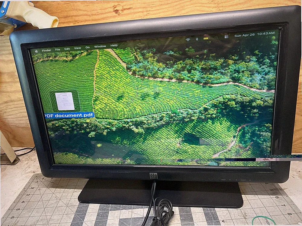 Elo ET2201L 22in Touchscreen LCD Monitor #3