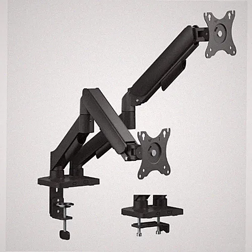 Emerald Gas Spring Dual Monitor Mount 13-32" VESA 75x75 100x100mm
