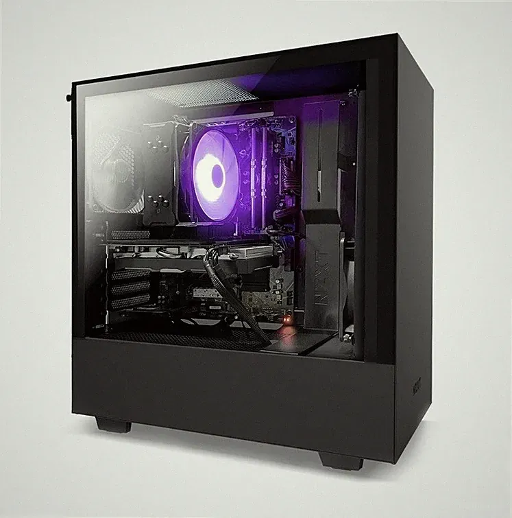 Entire PC Set Up For Sale-NZXT Starter Pro+240 HZ+144HZ Monitors