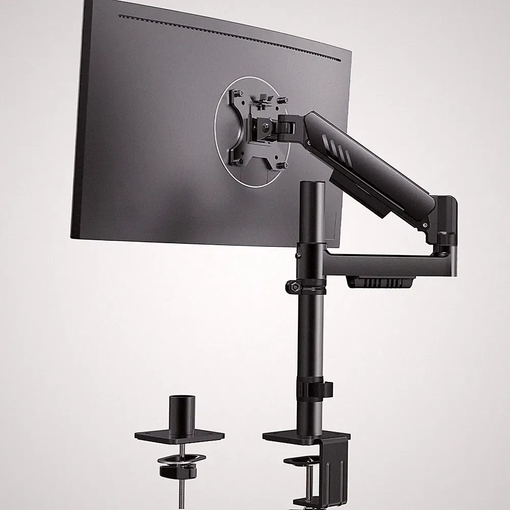 ErGear Single Monitor Arm, Adjustable Desk Gaming 17"-34", Black