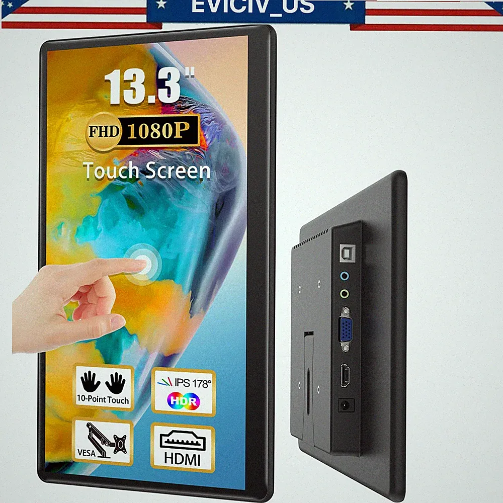 13.3 in Touchscreen