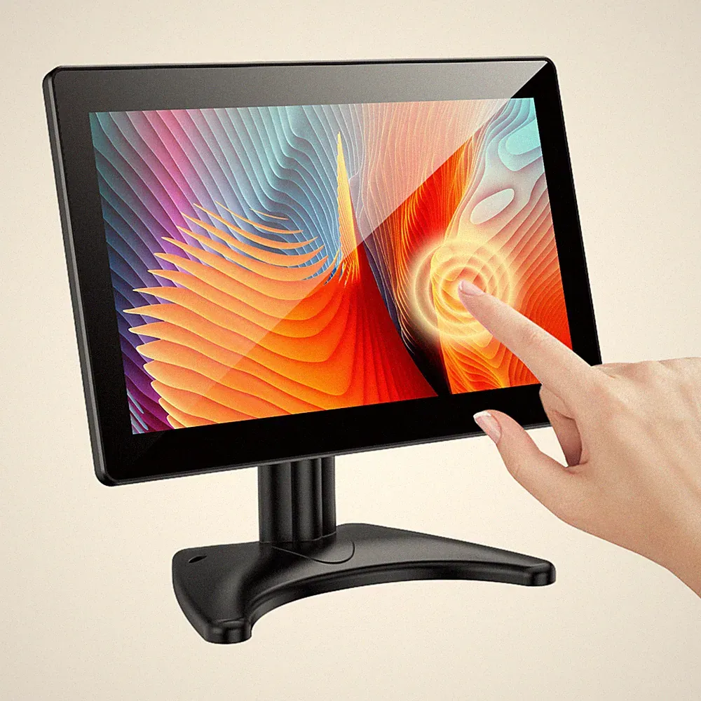 Eyoyo 10" Touchscreen Monitor 1280x800 VGA AV HDMI For Windows 7/8/10/XP Linux