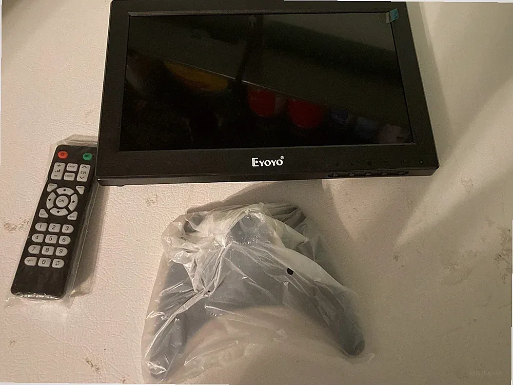 Eyoyo 12 Inch CCTV Security Monitor with AV HDMI BNC VGA for Gaming Etc